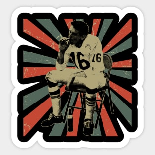 Len Dawson Halftime & Relax Sticker